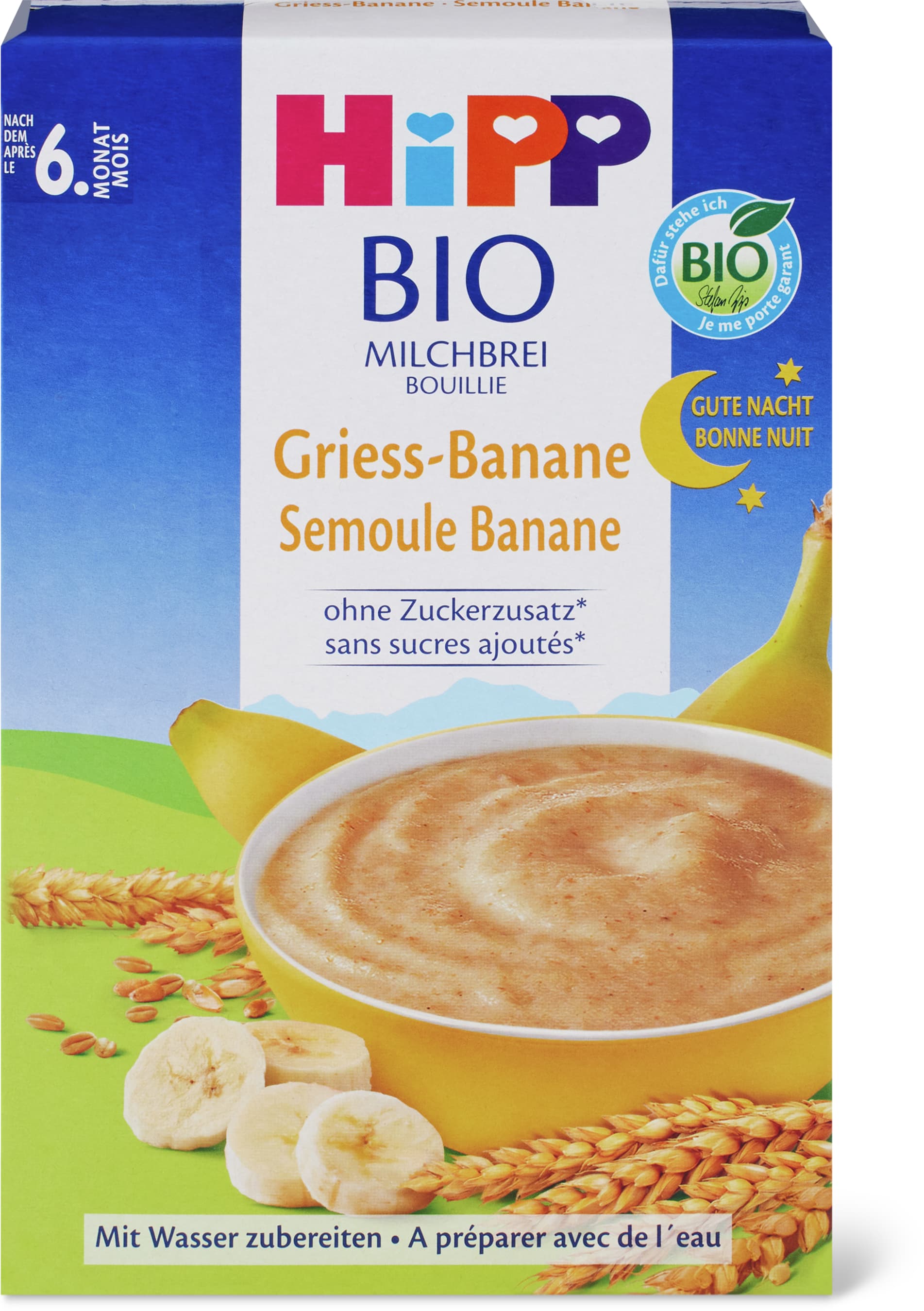 Hipp Griess Banane Brei 250g